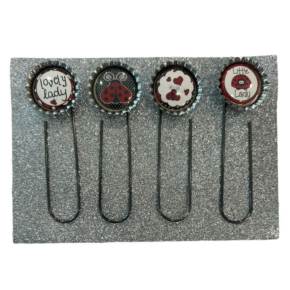 NEW Little Lady Bug Planner Clip Bundle